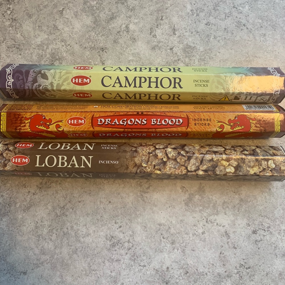 HEM incense. Brand new, bundle of 3